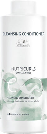 Wella Professionals Nutricurls Clean Conditioner 1000ML - Conditioner voor ieder haartype