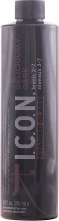 Haarkleur Zonder Ammoniak Stained Glass Deliciously Dark I.c.o.n. (300 ml)