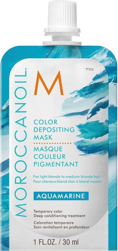 Moroccanoil Color deposit mask aquamarine 200ml