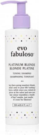 EVO Fabuloso Platinum Blonde Toning Shampoo -250ml