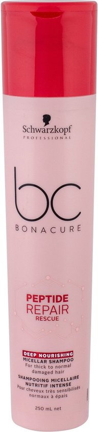 Schwarzkopf Bonacure Repair Rescue Deep Nourishing Shampoo -250 ml -  vrouwen - Voor