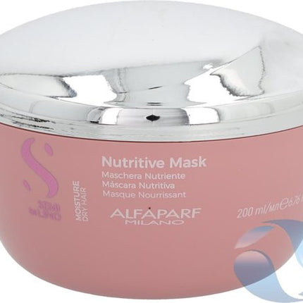 Haarmasker Semi di Lino Moisture Alfaparf Milano (200 ml)