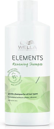 Wella Elements Renewing Shampoo 1000ml - Normale shampoo vrouwen - Voor Alle haartypes