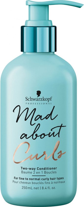 Schwarzkopf Mad About Curls 2 in 1 Conditioner 250ml - Conditioner voor ieder haartype