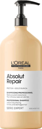 L'Oréal Professionnel Absolut Repair Gold Shampoo 1500 ml -  vrouwen - Voor Beschadigd haar/Verzwakt en breekbaar haar