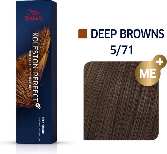 Wella Professionals - Wella Professionals Koleston Perfect Me 5/71 Deep Browns 60ml