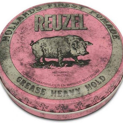 Reuzel Pig Pink Grease Heavy Hold Haarwax - 113g