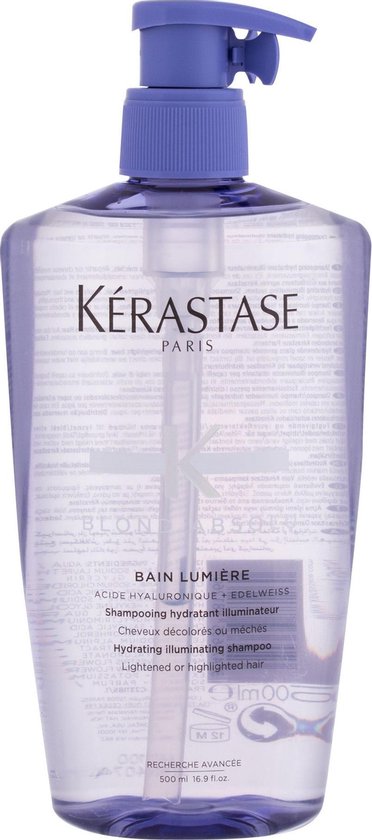 Kérastase Blond Absolu Bain Lumiere Shampoo 500ml - Normale shampoo vrouwen - Voor Alle haartypes