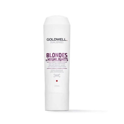 Goldwell Dualsenses Blondes Anti-Yellow Conditioner -200 ml - Conditioner voor ieder haartype