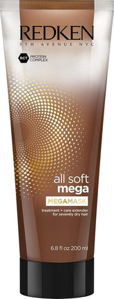 Redken All Soft Mega Rich Haarmasker voor Extreem Droog Haar 200ML - Haarmasker droog haar