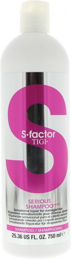 Tigi S FACTOR serious shampoo 750 ml