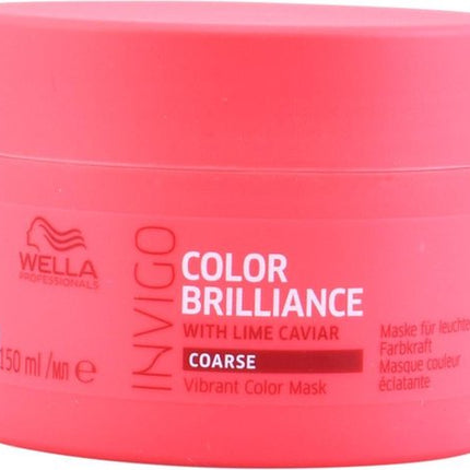 Wella Brilliance Haarmasker weerbarstig haar -150 ml - Haarmasker droog haar - Haarmasker beschadigd haar