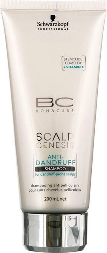 Schwarzkopf Bonacure Scalp Therapy Dandruff Control Shampoo -  vrouwen - Voor Gevoelige hoofdhuid/Hoofdhuid met roos - 200 ml -  vrouwen - Voor Gevoelige hoofdhuid/Hoofdhuid met roos