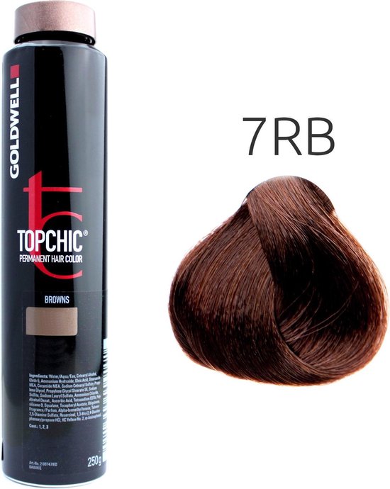 Goldwell - Topchic Depot Bus - 7-RB Lichtrood Berken - 250 ml