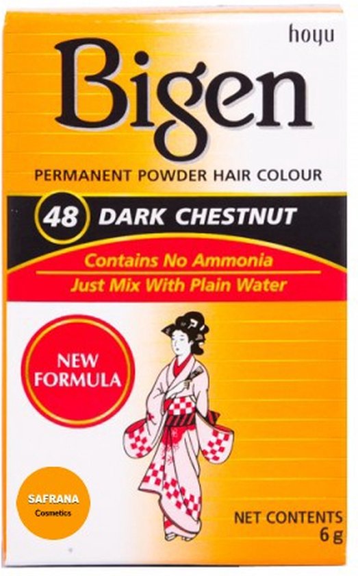 Bigen permanent powder hair color