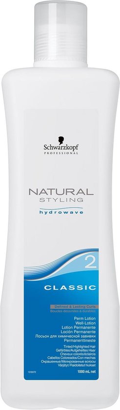 Schwarzkopf Natural Styling Hydrowave Classic 2 - 1000 ml - Permanentvloeistof - Haarverf