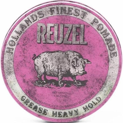 Reuzel Pig Pink Grease Heavy Hold Haarwax - 113g