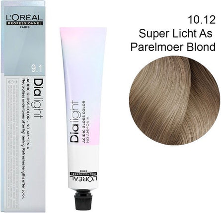 L'Oréal Haarverf Professionnel Dialight Coloration Ton Sur Ton Gel-Crème Acide 9.02 Pearl Milkshake