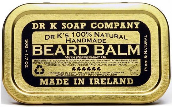 Dr K Soap Company baardbalm Cool Mint 50gr