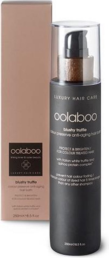 Oolaboo - Blushy Truffle - Colour Preserve Anti-Aging Hair Bath - 250 ml