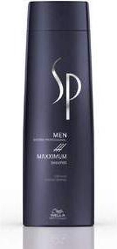 Wella SP Men Care Maxximum Shampoo-250 ml - Normale shampoo vrouwen - Voor Alle haartypes