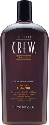 American Crew Daily Shampoo Mannen Shampoo 1000ml -  vrouwen - Voor Vet haar