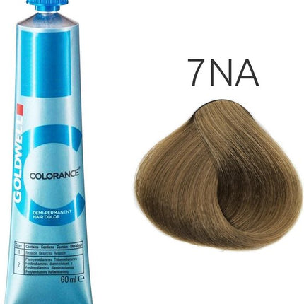 Goldwell - Colorance - Color Tube - 7-NA Mid Natural Ash Blonde - 60 ml
