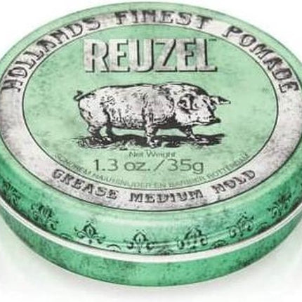Reuzel Green Grease medium hold by Schorem - 35 gr - Wax