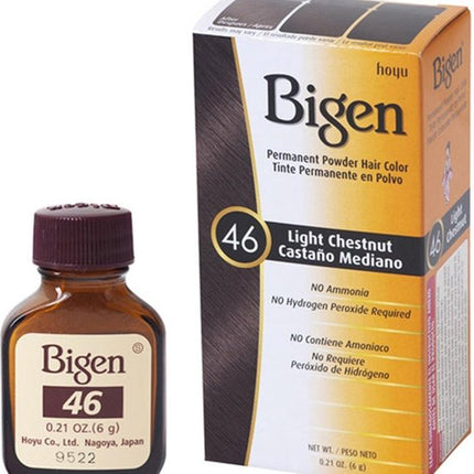 Bigen permanent powder hair color