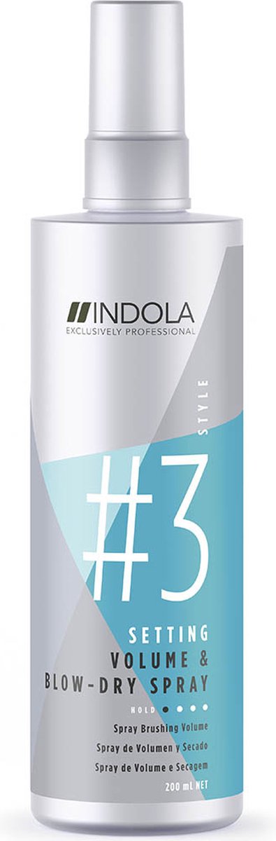 Indola - Care & Style - Setting Volume & Blow-Dry Spray - 200 ml