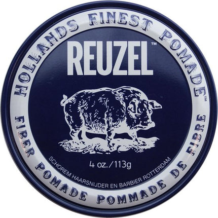 Reuzel - Hollands Finest Pomade Strong Fibrous Pomada On Water Base Navy 113G