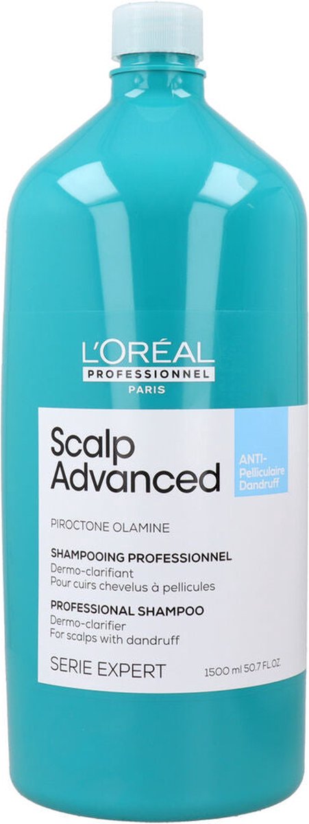 L’Oréal Professionnel - Scalp Advanced - Anti-Roos - Shampoo voor de gevoelige hoofdhuid - 1500 ml