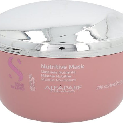 Haarmasker Semi di Lino Moisture Alfaparf Milano (200 ml)