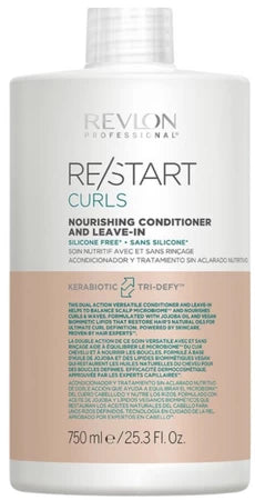 Revlon Restart Curls Nourishing Conditioner And Leave-in 750ml