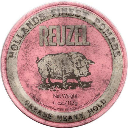 Reuzel Pig Pink Grease Heavy Hold Haarwax - 113g
