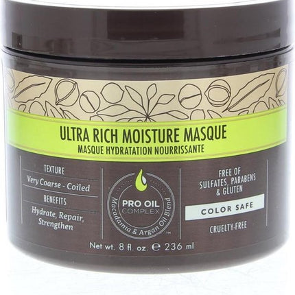 Macadamia Ultra Rich Repair Masque-236ml - Haarmasker beschadigd haar
