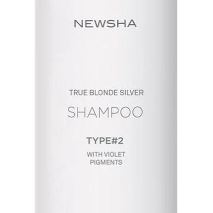NEWSHA - CLASSIC True Blonde Silver Shampoo # 2 1000ML