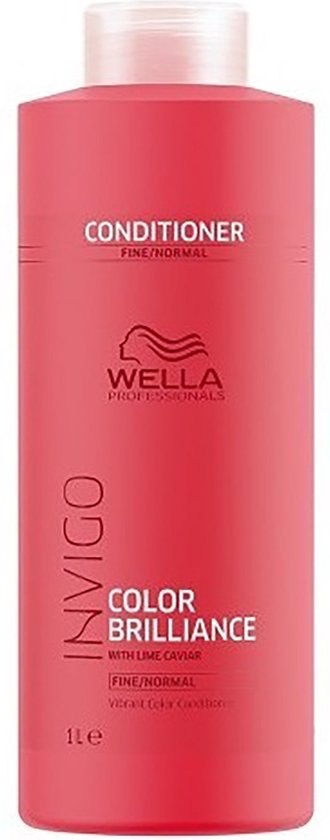 Wella Brilliance Conditioner fijn / normaal haar -1000 ml - Conditioner voor ieder haartype