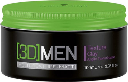 Schwarzkopf 3D Mension Texture Clay - 100 ml - Wax (klei)
