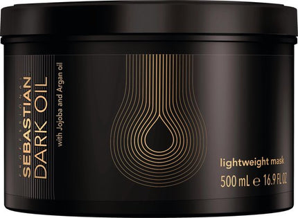 Sebastian Professional Dark Oil Haarmasker 500 ml - Haarmasker droog haar