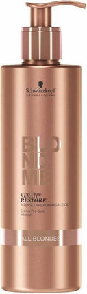 Schwarzkopf Professional - Intensive keratin treatment for blonde hair BLONDME (Keratin Restore Intense Care Bonding Potion) 150 ml - 150ml