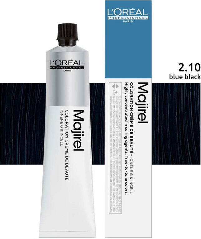 L’Oréal Professionnel - Maji Absolu + Majirouge - 2.10 - Permanente haarkleuring voor alle haartypes - 50 ml