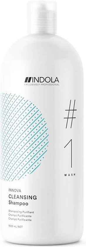 Indola Innova Specialists Cleansing Shampoo-1500 ml -  vrouwen - Voor Hoofdhuid met roos