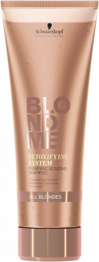 Schwarzkopf BlondMe All Blondes Detox Shampoo 300ml -  vrouwen - Voor