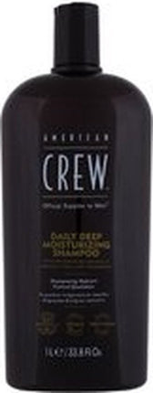 American Crew Daily Deep Moisturizing Shampoo-1000 ml - Normale shampoo vrouwen - Voor Alle haartypes