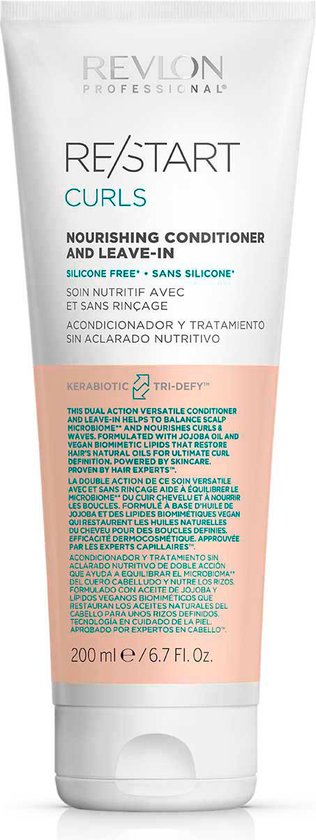 REVLON Restart - Curls - Nourishing Conditioner and Leave-In - 200ml