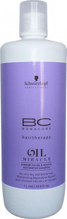 Schwarzkopf Bonacure Oil Miracle Barbary Shampoo 1000 -  vrouwen - Voor  - 1000 ml -  vrouwen - Voor