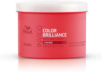Wella Brilliance Haarmasker weerbarstig haar -150 ml - Haarmasker droog haar - Haarmasker beschadigd haar