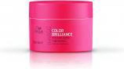 Wella Brilliance Masker fijn / normaal haar -150 ml - Haarmasker droog haar - Haarmasker beschadigd haar