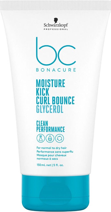 Schwarzkopf Bonacure Moisture Kick Curl Power Haarbalsem 125ml.